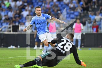 14/08/2022 - Ciro Immobile of S.S. LAZIO during the 1st day of the Serie A Championship between S.S. Lazio vs Bologna F.C. on 14th August 2022 at the Stadio Olimpico in Rome, Italy. - SS LAZIO VS BOLOGNA FC - SERIE A - CALCIO