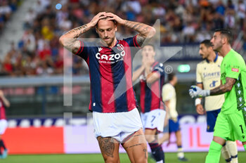 2022-08-21 - Bologna's Marko Arnautovic shows his disappointment - BOLOGNA FC VS HELLAS VERONA - ITALIAN SERIE A - SOCCER