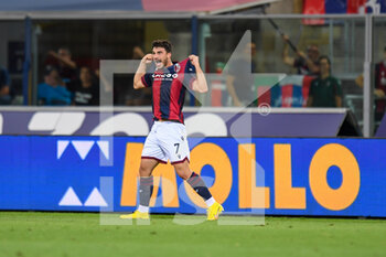 2022-08-21 - Bologna's Riccardo Orsolini gestures - BOLOGNA FC VS HELLAS VERONA - ITALIAN SERIE A - SOCCER