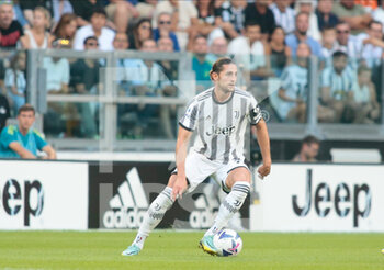 2022-08-27 - Adrien Rabiot of Juventus Fc during the Italian Serie A, football match between Juventus fc and As Roma, on August 27, 2022 at Allianz Stadium in Turin, Italy. Photo Nderim Kaceli - JUVENTUS FC VS AS ROMA - ITALIAN SERIE A - SOCCER