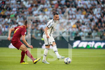 2022-08-27 - Filip Kostic of Juventus Fc during the Italian Serie A, football match between Juventus fc and As Roma, on August 27, 2022 at Allianz Stadium in Turin, Italy. Photo Nderim Kaceli - JUVENTUS FC VS AS ROMA - ITALIAN SERIE A - SOCCER
