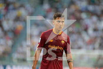 2022-08-27 - Paulo Dybala of As Roma during the Italian Serie A, football match between Juventus Fc and As Roma on August 27, 2022 at Allianz Stadium, Turin, Italy. Photo Nderim Kaceli - JUVENTUS FC VS AS ROMA - ITALIAN SERIE A - SOCCER
