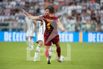 2022-08-27 - Bryan Cristante of As Roma during the Italian Serie A, football match between Juventus fc and As Roma, on August 27, 2022 at Allianz Stadium in Turin, Italy. Photo Nderim Kaceli - JUVENTUS FC VS AS ROMA - ITALIAN SERIE A - SOCCER