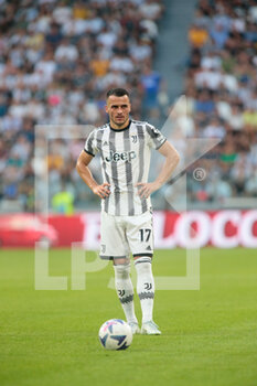 2022-08-27 - Filip Kostic of Juventus Fc during the Italian Serie A, football match between Juventus fc and As Roma, on August 27, 2022 at Allianz Stadium in Turin, Italy. Photo Nderim Kaceli - JUVENTUS FC VS AS ROMA - ITALIAN SERIE A - SOCCER