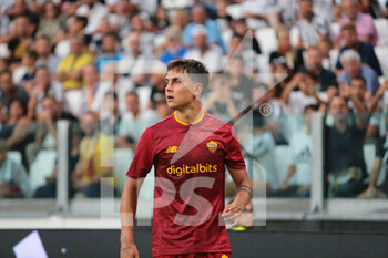2022-08-27 - Paulo Dybala of As Roma during the Italian Serie A, football match between Juventus Fc and As Roma on August 27, 2022 at Allianz Stadium, Turin, Italy. Photo Nderim Kaceli - JUVENTUS FC VS AS ROMA - ITALIAN SERIE A - SOCCER