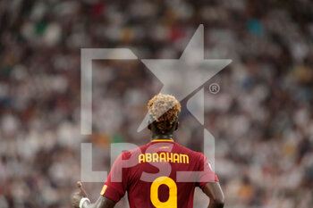 2022-08-27 - Tammy Abraham of As Roma during the Italian Serie A, football match between Juventus Fc and As Roma on August 27, 2022 at Allianz Stadium, Turin, Italy. Photo Nderim Kaceli - JUVENTUS FC VS AS ROMA - ITALIAN SERIE A - SOCCER