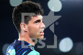 2022-08-26 - Alessandro Bastoni of Internazionale looks on during warm up before the Italian championship Serie A football match between SS Lazio and FC Internazionale on August 26, 2022 at Stadio Olimpico in Rome, Italy - FOOTBALL - ITALIAN CHAMP - LAZIO V INTERNAZIONALE - ITALIAN SERIE A - SOCCER