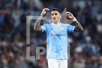 2022-08-26 - Matias Vecino of Lazio reacts during the Italian championship Serie A football match between SS Lazio and FC Internazionale on August 26, 2022 at Stadio Olimpico in Rome, Italy - FOOTBALL - ITALIAN CHAMP - LAZIO V INTERNAZIONALE - ITALIAN SERIE A - SOCCER