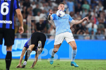 2022-08-26 - Sergej Milinkovic Savic of Lazio in action during the Italian championship Serie A football match between SS Lazio and FC Internazionale on August 26, 2022 at Stadio Olimpico in Rome, Italy - FOOTBALL - ITALIAN CHAMP - LAZIO V INTERNAZIONALE - ITALIAN SERIE A - SOCCER