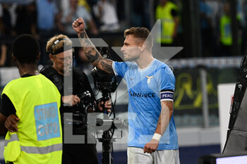 2022-09-11 - Ciro Immobile (SS Lazio) celebrates after scoring the goal 1-0 during the Italian Football Championship League A 2022/2023 match between SS Lazio vs Hellas Verona at the Olimpic Stadium in Rome on 11 September 2022. - SS LAZIO VS HELLAS VERONA - ITALIAN SERIE A - SOCCER