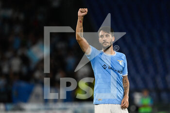 2022-09-11 - Luis Alberto (SS Lazio) celebrates after scoring the goal 2-0 during the Italian Football Championship League A 2022/2023 match between SS Lazio vs Hellas Verona at the Olimpic Stadium in Rome on 11 September 2022. - SS LAZIO VS HELLAS VERONA - ITALIAN SERIE A - SOCCER