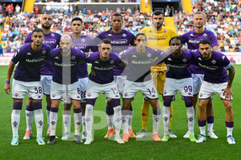 2022-08-31 - ACF Fiorentina lineup - UDINESE CALCIO VS ACF FIORENTINA - ITALIAN SERIE A - SOCCER