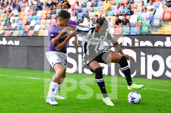 2022-08-31 - Fiorentina's Lucas Martínez Quarta and Udinese's Destiny Udogie - UDINESE CALCIO VS ACF FIORENTINA - ITALIAN SERIE A - SOCCER