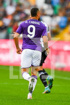 2022-08-31 - Fiorentina's Arthur Cabral portrait - UDINESE CALCIO VS ACF FIORENTINA - ITALIAN SERIE A - SOCCER