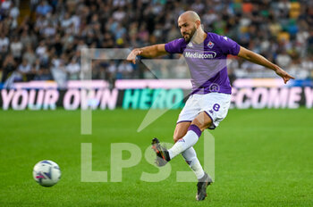 2022-08-31 - Fiorentina's Riccardo Saponara portrait in action - UDINESE CALCIO VS ACF FIORENTINA - ITALIAN SERIE A - SOCCER