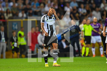 2022-08-31 - Udinese's Walace Souza Silva  shows his disappointment - UDINESE CALCIO VS ACF FIORENTINA - ITALIAN SERIE A - SOCCER