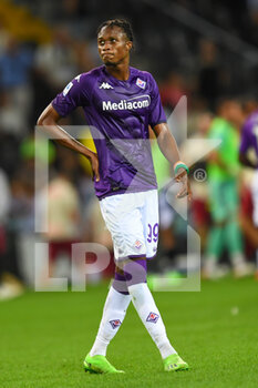 2022-08-31 - Fiorentina's Christian Kouame shows his disappointment - UDINESE CALCIO VS ACF FIORENTINA - ITALIAN SERIE A - SOCCER