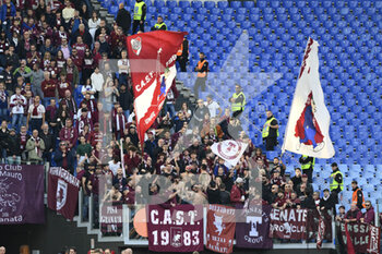 2022-11-13 - Torino FC Fans during the 15th day of the Serie A Championship between A.S. Roma vs Torino F.C. on November 13, 2022 at the Stadio Olimpico, Rome, Italy. - AS ROMA VS TORINO FC - ITALIAN SERIE A - SOCCER