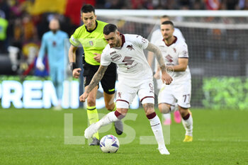 2022-11-13 - Antonio Sanabria of Torino F.C. during the 15th day of the Serie A Championship between A.S. Roma vs Torino F.C. on November 13, 2022 at the Stadio Olimpico, Rome, Italy. - AS ROMA VS TORINO FC - ITALIAN SERIE A - SOCCER