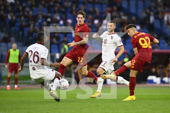 2022-11-13 - Stephan El Shaarawy of A.S. Roma during the 15th day of the Serie A Championship between A.S. Roma vs Torino F.C. on November 13, 2022 at the Stadio Olimpico, Rome, Italy. - AS ROMA VS TORINO FC - ITALIAN SERIE A - SOCCER
