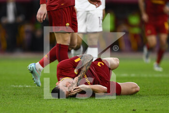 2022-11-13 - Roger Ibanez of A.S. Roma during the 15th day of the Serie A Championship between A.S. Roma vs Torino F.C. on November 13, 2022 at the Stadio Olimpico, Rome, Italy. - AS ROMA VS TORINO FC - ITALIAN SERIE A - SOCCER