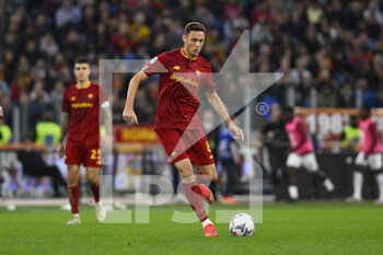 2022-11-13 - Nemanja Matic of A.S. Roma during the 15th day of the Serie A Championship between A.S. Roma vs Torino F.C. on November 13, 2022 at the Stadio Olimpico, Rome, Italy. - AS ROMA VS TORINO FC - ITALIAN SERIE A - SOCCER