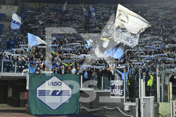 2022-11-10 - S.S. Lazio Fans during the 14th day of the Serie A Championship between S.S. Lazio vs A.C. Monza on November 10, 2022 at the Stadio Olimpico in Rome, Italy. - SS LAZIO VS AC MONZA - ITALIAN SERIE A - SOCCER