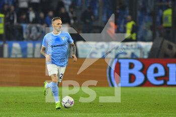 2022-11-10 - Manuel Lazzari of S.S. LAZIO during the 14th day of the Serie A Championship between S.S. Lazio vs A.C. Monza on November 10, 2022 at the Stadio Olimpico in Rome, Italy. - SS LAZIO VS AC MONZA - ITALIAN SERIE A - SOCCER