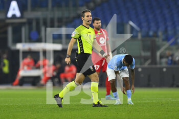 2022-11-10 - Referee Alberto Santoro during the 14th day of the Serie A Championship between S.S. Lazio vs A.C. Monza on November 10, 2022 at the Stadio Olimpico in Rome, Italy. - SS LAZIO VS AC MONZA - ITALIAN SERIE A - SOCCER