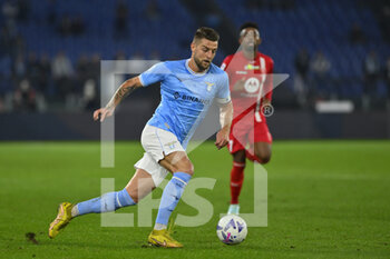 2022-11-10 - Sergej Milinković-Savić of S.S. LAZIO during the 14th day of the Serie A Championship between S.S. Lazio vs A.C. Monza on November 10, 2022 at the Stadio Olimpico in Rome, Italy. - SS LAZIO VS AC MONZA - ITALIAN SERIE A - SOCCER
