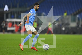 2022-11-10 - Elseid Hysaj of S.S. LAZIO during the 14th day of the Serie A Championship between S.S. Lazio vs A.C. Monza on November 10, 2022 at the Stadio Olimpico in Rome, Italy. - SS LAZIO VS AC MONZA - ITALIAN SERIE A - SOCCER