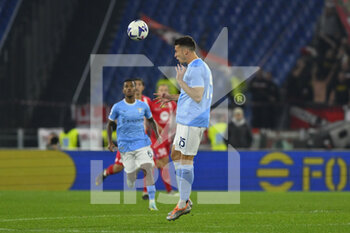 2022-11-10 - Nicolò Casale of S.S. LAZIO during the 14th day of the Serie A Championship between S.S. Lazio vs A.C. Monza on November 10, 2022 at the Stadio Olimpico in Rome, Italy. - SS LAZIO VS AC MONZA - ITALIAN SERIE A - SOCCER