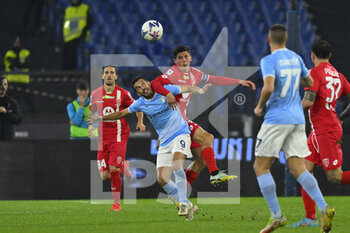 2022-11-10 - Pedro of S.S. LAZIO and Matteo Pessina of A.C. Monza during the 14th day of the Serie A Championship between S.S. Lazio vs A.C. Monza on November 10, 2022 at the Stadio Olimpico in Rome, Italy. - SS LAZIO VS AC MONZA - ITALIAN SERIE A - SOCCER