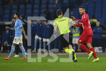 2022-11-10 - Andrea Carboni of A.C. Monza during the 14th day of the Serie A Championship between S.S. Lazio vs A.C. Monza on November 10, 2022 at the Stadio Olimpico in Rome, Italy. - SS LAZIO VS AC MONZA - ITALIAN SERIE A - SOCCER