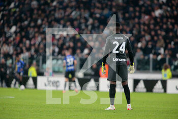 2022-11-06 - Andre Onana of Fc Inter during the Italian Serie A, football match between Juventus Fc and Inter Fc, on 06 November 2022, at Allianz Stadium, Turin, Italy  Photo Nderim Kaceli - JUVENTUS FC VS INTER - FC INTERNAZIONALE - ITALIAN SERIE A - SOCCER