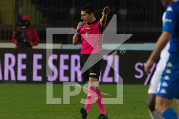 2022-11-11 - Federico Dionisi refree - EMPOLI FC VS US CREMONESE - ITALIAN SERIE A - SOCCER