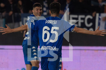 2022-11-11 - Parisi Fabiano Empoli celebrates a gol 2-0 - EMPOLI FC VS US CREMONESE - ITALIAN SERIE A - SOCCER