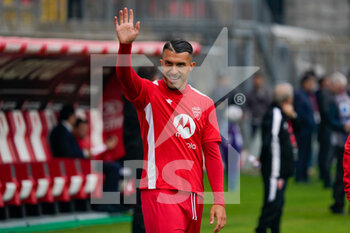 2022-10-09 - Dany Mota (#47 AC Monza) during the Italian championship Serie A football match between AC Monza and Spezia Calcio on October 9, 2022 at U-Power Stadium in Monza, Italy - FOOTBALL - ITALIAN CHAMP - MONZA V SPEZIA - ITALIAN SERIE A - SOCCER