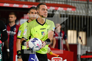 2022-10-31 - Refere Luca Pairetto during the Italian Serie A tootball match between AC Monza and Bologna FC serie A match on October 31, 2022 at U-Power Stadium stadium in Monza, Italy. Credit: Tiziano Ballabio - AC MONZA VS BOLOGNA FC - ITALIAN SERIE A - SOCCER