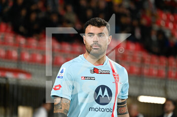 2022-10-31 - Andrea Petagna of Ac Monza during the Italian Serie A tootball match between AC Monza and Bologna FC serie A match on October 31, 2022 at U-Power Stadium stadium in Monza, Italy. Credit: Tiziano Ballabio - AC MONZA VS BOLOGNA FC - ITALIAN SERIE A - SOCCER
