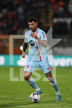 2022-10-31 - Andrea Petagna of Ac Monza during the Italian Serie A tootball match between AC Monza and Bologna FC serie A match on October 31, 2022 at U-Power Stadium stadium in Monza, Italy. Credit: Tiziano Ballabio - AC MONZA VS BOLOGNA FC - ITALIAN SERIE A - SOCCER