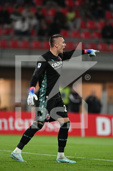 2022-10-31 - Lukasz Skorupski of Bologna Fc during the Italian Serie A tootball match between AC Monza and Bologna FC serie A match on October 31, 2022 at U-Power Stadium stadium in Monza, Italy. Credit: Tiziano Ballabio - AC MONZA VS BOLOGNA FC - ITALIAN SERIE A - SOCCER