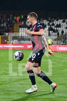 2022-10-31 - Michel Aebischer of Bologna Fc during the Italian Serie A tootball match between AC Monza and Bologna FC serie A match on October 31, 2022 at U-Power Stadium stadium in Monza, Italy. Credit: Tiziano Ballabio - AC MONZA VS BOLOGNA FC - ITALIAN SERIE A - SOCCER