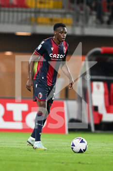 2022-10-31 - Jhon Lucumí of Bologna Fc during the Italian Serie A tootball match between AC Monza and Bologna FC serie A match on October 31, 2022 at U-Power Stadium stadium in Monza, Italy. Credit: Tiziano Ballabio - AC MONZA VS BOLOGNA FC - ITALIAN SERIE A - SOCCER
