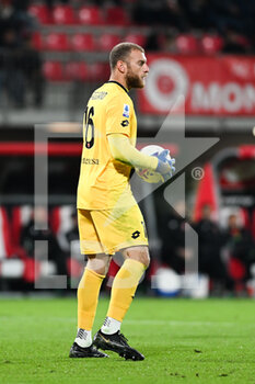 2022-10-31 - Michel Di Gregorio of Ac Monza during the Italian Serie A tootball match between AC Monza and Bologna FC serie A match on October 31, 2022 at U-Power Stadium stadium in Monza, Italy. Credit: Tiziano Ballabio - AC MONZA VS BOLOGNA FC - ITALIAN SERIE A - SOCCER