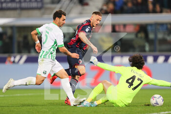 2022-11-12 - Marko Arnautovic (Bologna FC) scores a goal - BOLOGNA FC VS US SASSUOLO - ITALIAN SERIE A - SOCCER