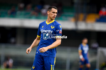 2022-08-28 - Verona's Kevin Lasagna portrait - HELLAS VERONA FC VS ATALANTA BC (PORTRAITS ARCHIVE) - ITALIAN SERIE A - SOCCER