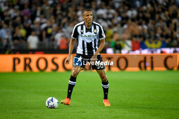 2022-09-04 - Udinese's Rodrigo Nascimento Becao portrait in action - UDINESE CALCIO VS AS ROMA - ITALIAN SERIE A - SOCCER