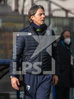2022-01-15 - Inzaghi Filippo coach Brescia - REGGINA 1914 VS BRESCIA CALCIO - ITALIAN SERIE B - SOCCER