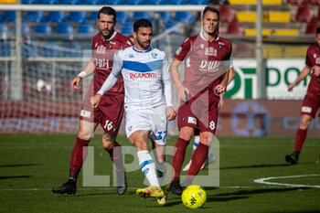 2022-01-15 - Mehdi Leris (Brescia) carries the ball - REGGINA 1914 VS BRESCIA CALCIO - ITALIAN SERIE B - SOCCER